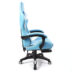 Chaise de bureau Gaming AZRACE simili-cuir avec repose-pieds inclinable 150°