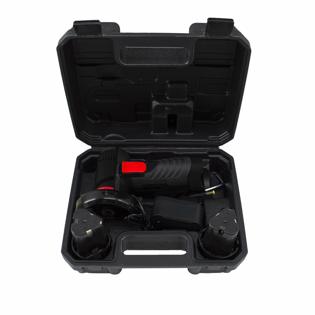 Mini Meuleuse Sans Fil Flex avec Double Batterie 12V 76MM 19500RPM et Mallette