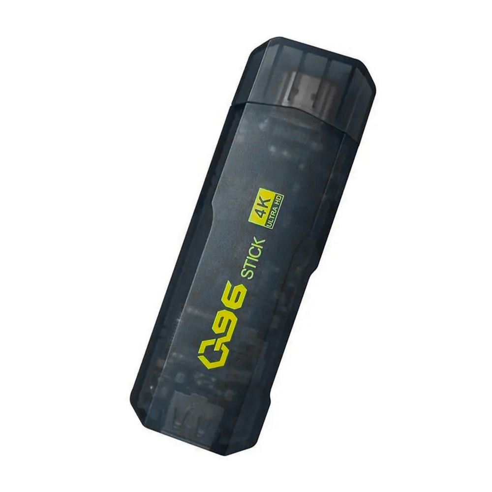 TV Stick Android Ultra HD connexion Wi-Fi télécommande avec pour carte SD