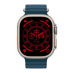 Smartwatch S9 Ultra 49mm Bracelet en Silicone Montre Numérique Podomètre