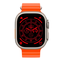 Smartwatch S9 Ultra 49mm Bracelet en Silicone Montre Numérique Podomètre