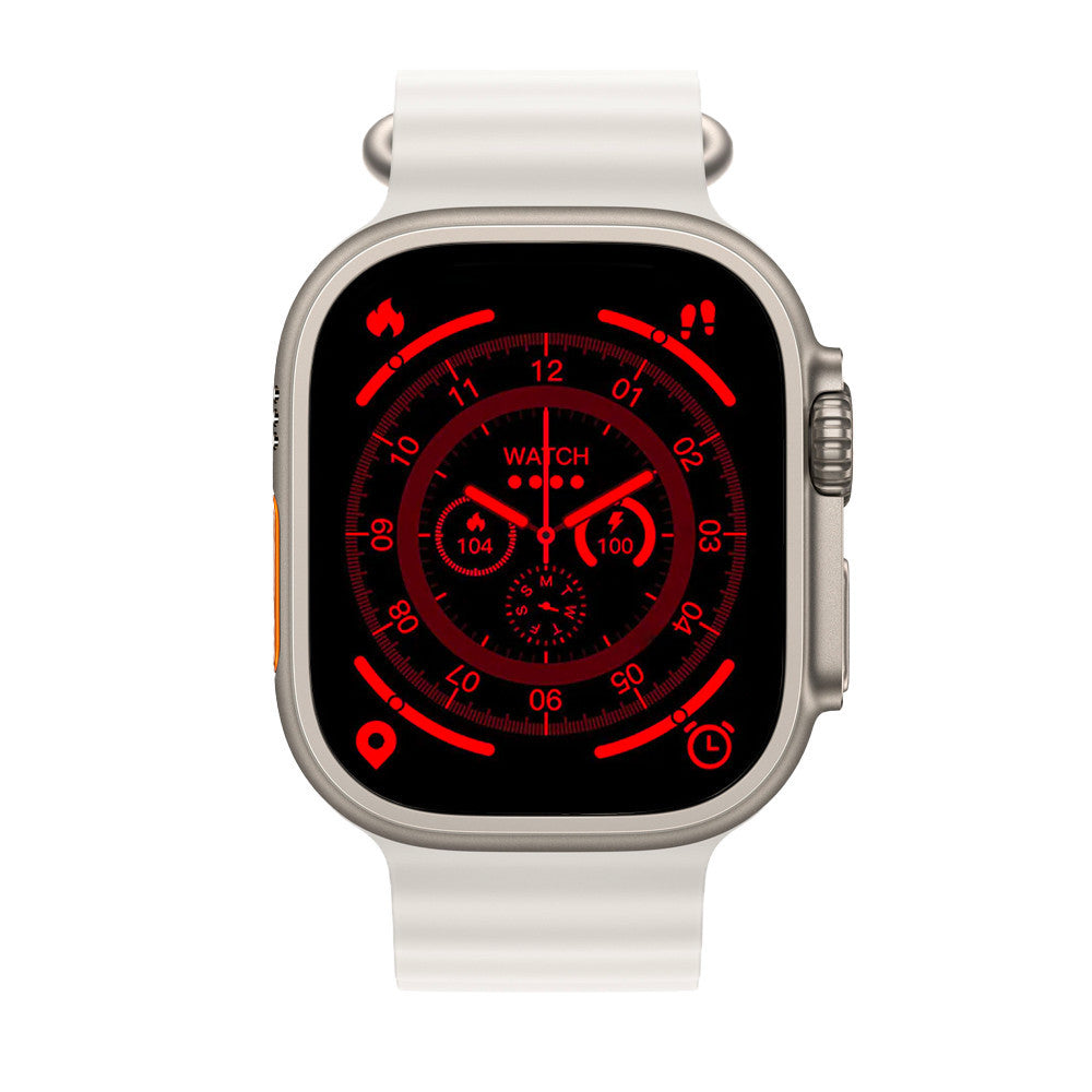 Smartwatch S9 Ultra 49mm Bracelet en Silicone Montre Numérique Podomètre