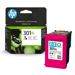 Cartouche HP 301XL CH564EE Tricolore 330 Pages Compatible avec Imprimantes HP