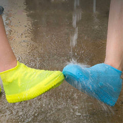 Couvre-chaussures Silicone Imperméable et Antidérapant Réutilisables et Lavables