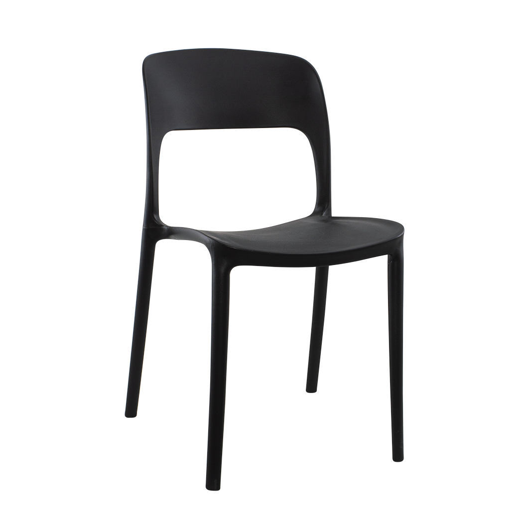 Lot 2 chaises STYLE polypropylène design moderne empilables Home Bar Restaurant