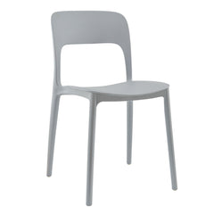 Lot 2 chaises STYLE polypropylène design moderne empilables Home Bar Restaurant