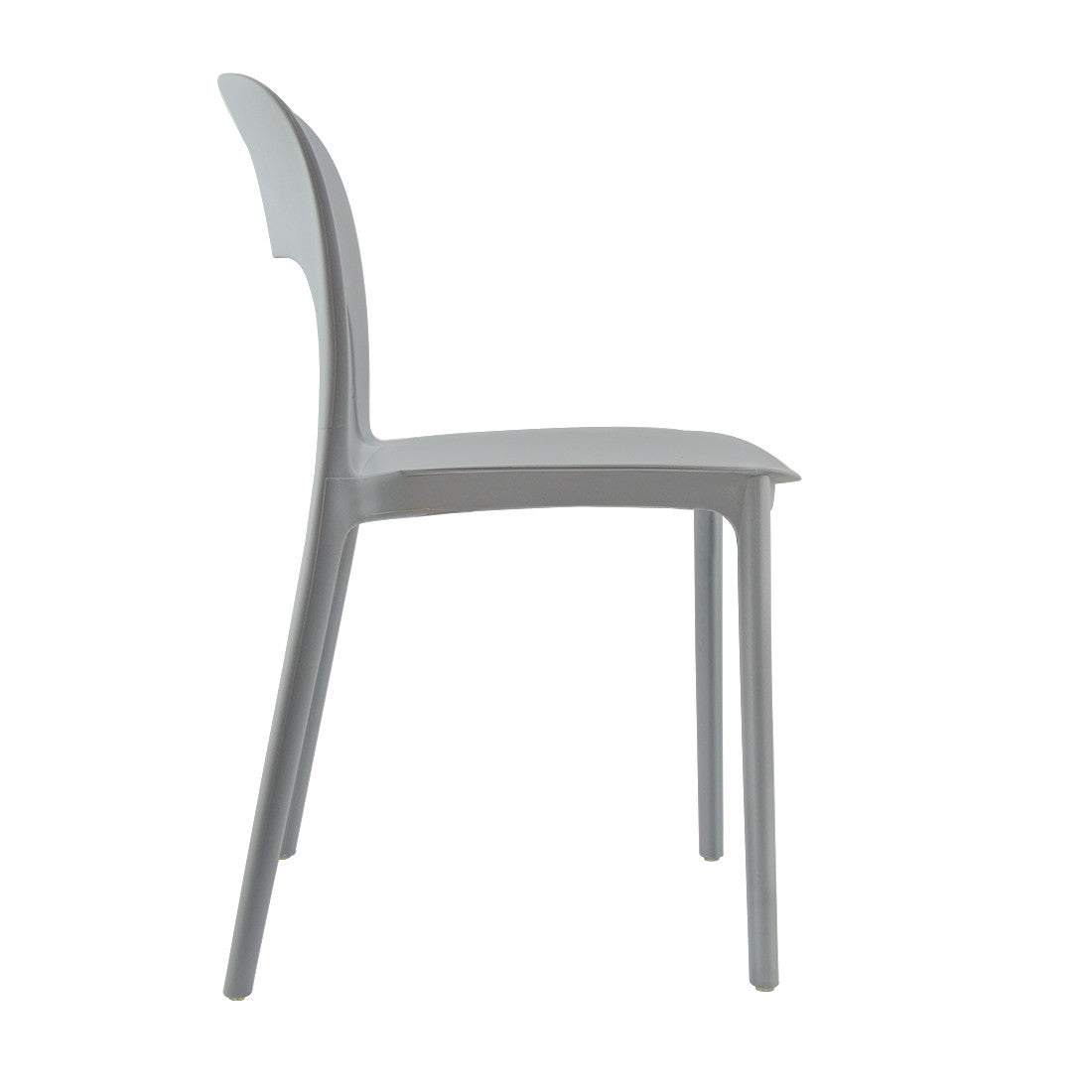 Lot 2 chaises STYLE polypropylène design moderne empilables Home Bar Restaurant