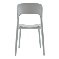 Lot 2 chaises STYLE polypropylène design moderne empilables Home Bar Restaurant