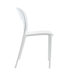 Pack 4 chaises STYLE polypropylène Design moderne empilables Home Bar Restaurant