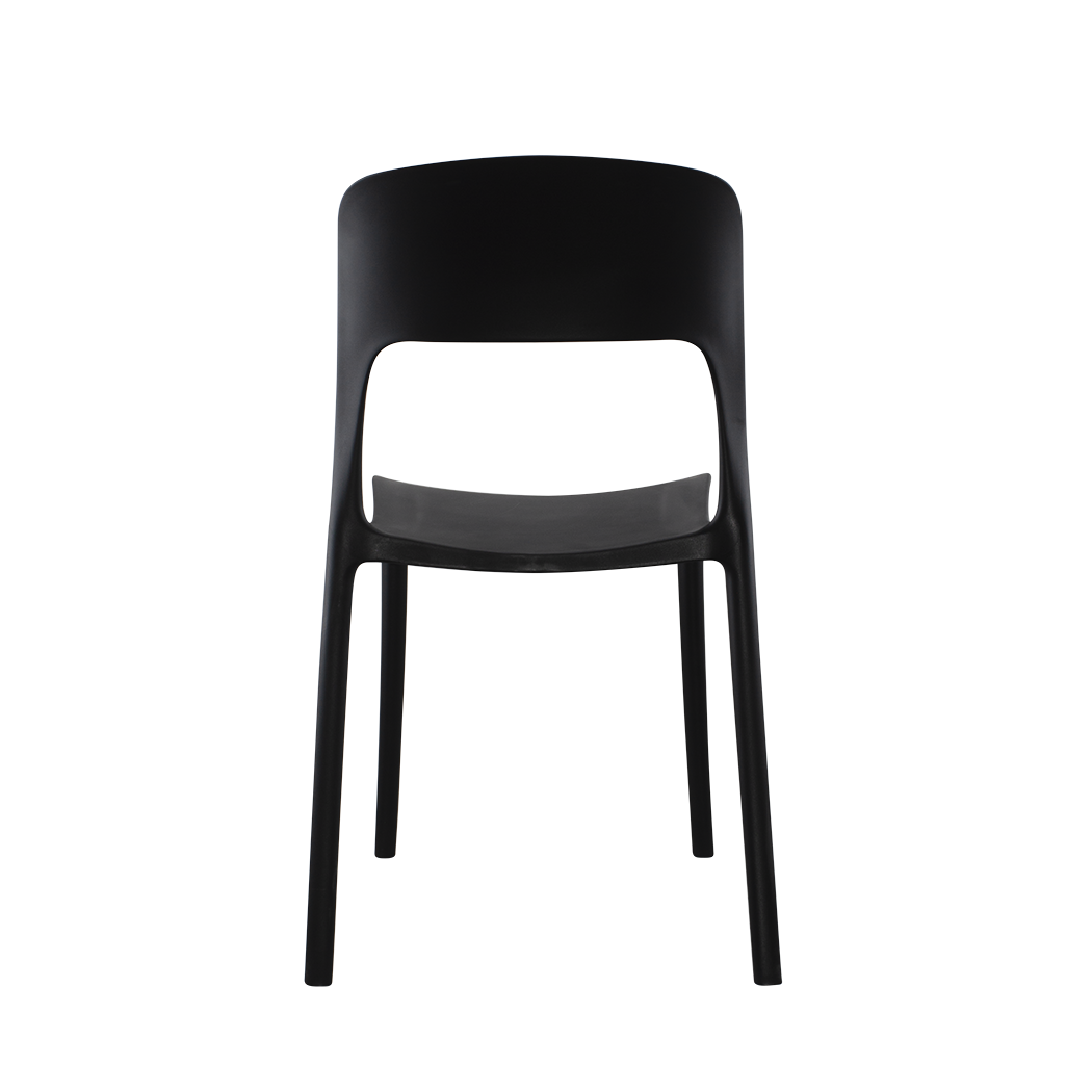 Pack 4 chaises STYLE polypropylène Design moderne empilables Home Bar Restaurant