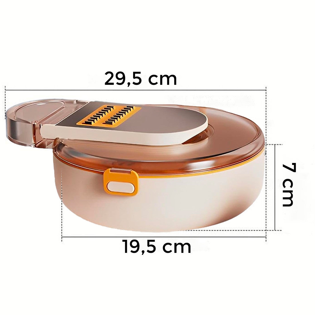 Hachoir à viande Multifonction 9 en 1 Râpe, Broyeur et Coupe Accessoires Inclus