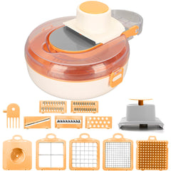 Hachoir à viande Multifonction 9 en 1 Râpe, Broyeur et Coupe Accessoires Inclus
