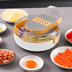 Hachoir à viande Multifonction 9 en 1 Râpe, Broyeur et Coupe Accessoires Inclus