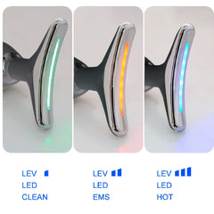 Masseur de Beauté Rechargeable pour Massage Anti-Âge du Cou et du Visage