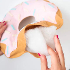 Ouate siliconée 500 grammes polyester pour le rembourrage peluches et coussins