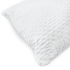 Pack 2 oreillers pour lit en coussins rembourrés de plumes hypoallergéniques