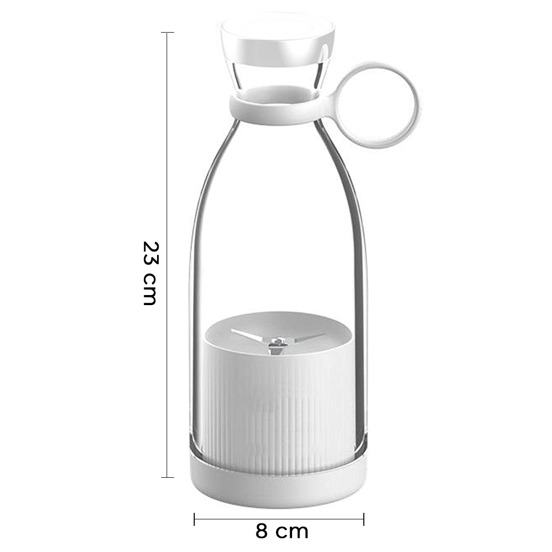 Mini bouteille de smoothie rechargeable portable pour mélangeur de jus portable