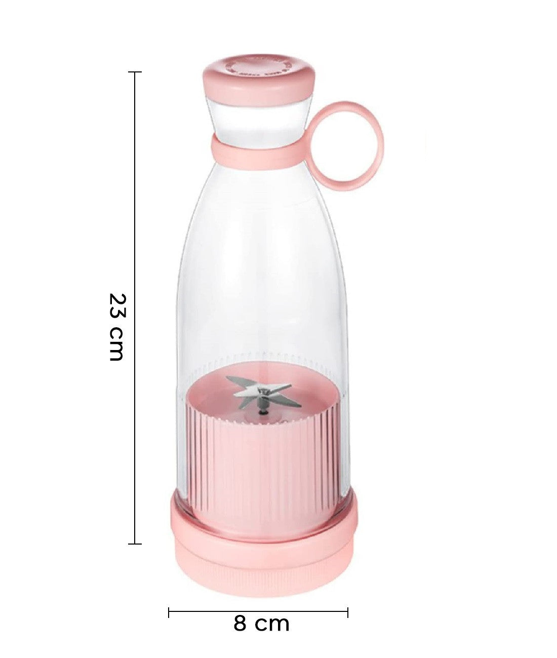 Mini bouteille de smoothie rechargeable portable pour mélangeur de jus portable