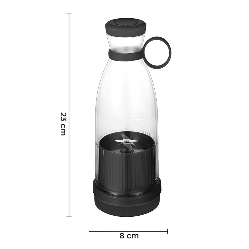 Mini bouteille de smoothie rechargeable portable pour mélangeur de jus portable