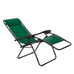 Chaise Gravita Zero pliante avec dossier inclinable fauteuil textilèneà étranger
