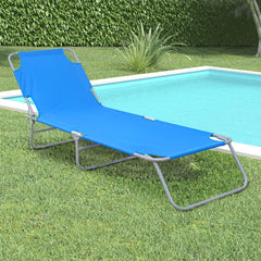 2309 Transat pliant avec dossier réglable pour plage ou jardin