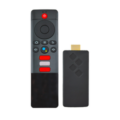 TV Box Stick Streaming 8K HD ANDROID Connexion Wi-Fi avec télécommande vocale
