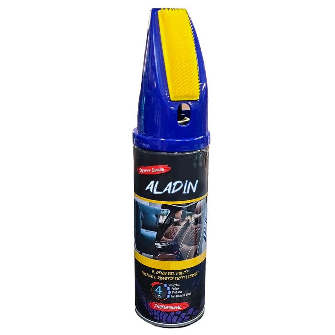 2pcs Détachant ALADIN pour Sièges Auto 400ml Idéal pour Tissus Moquettes et Cuir