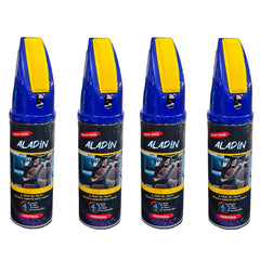4pcs Détachant ALADIN pour Sièges Auto 400ml Idéal pour Tissus Moquettes et Cuir