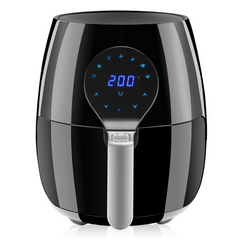 Friteuse à air 3,5 litres avec panier amovible 1500 W écran tactile et minuteur