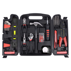 Kit Malette 129 pz Ensemble bricolage professionnel Accessoires variés mallette