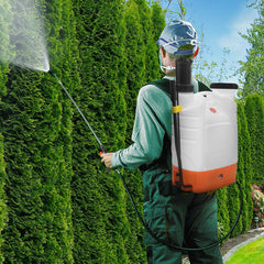 Pulvérisateur dorsal 2 en 1, 16 litres, Batterie rechargeable de 12V