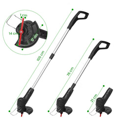 Débroussailleuse sans fil Débroussailleuse Tondeuse à gazon rechargeable Jardin