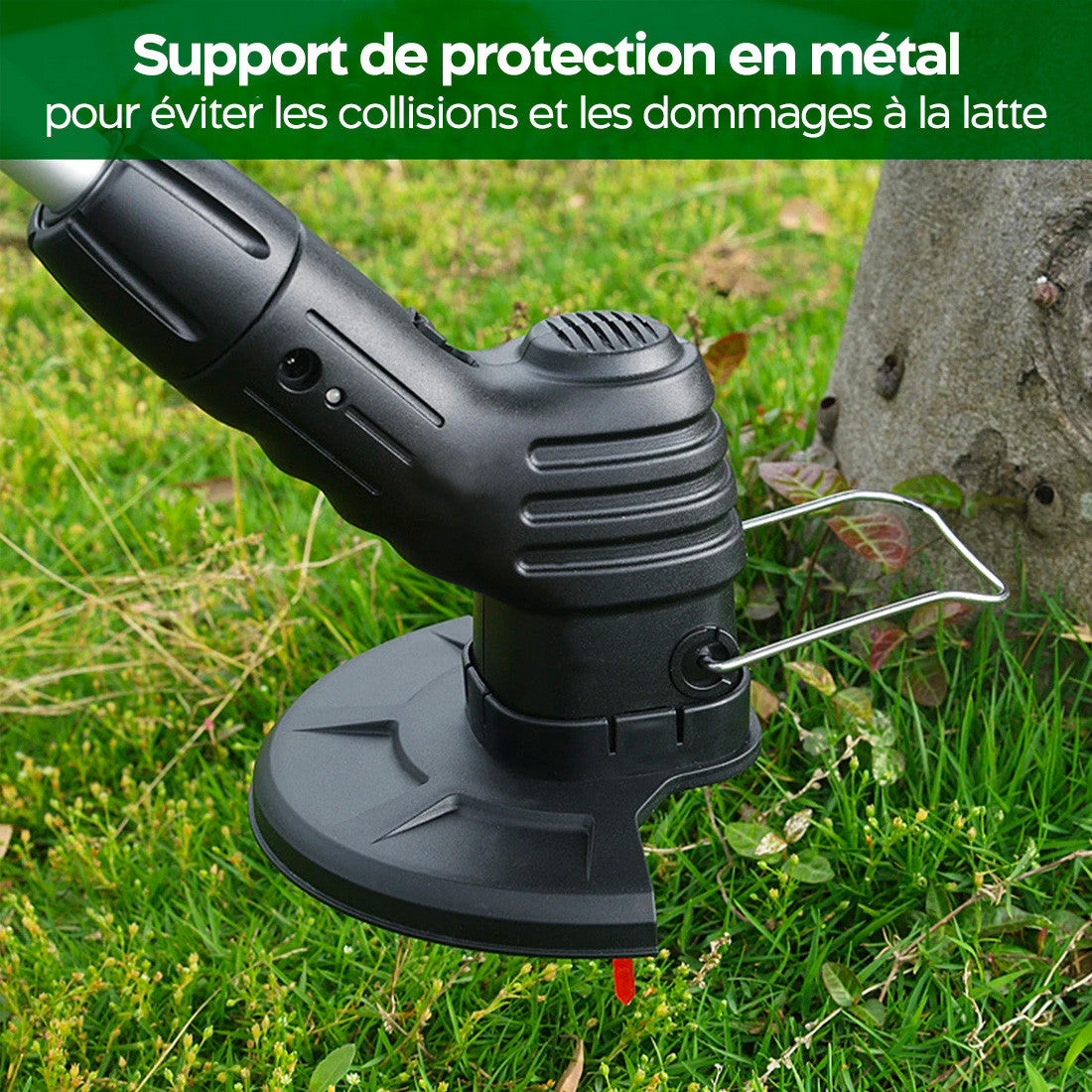 Brosse Rotative Électrique Sans Fil Batterie 26V Nettoyage Carrelage 4 Têtes