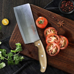 Set 9 Couteaux de Cuisine avec Étui Professionnel en Acier Inoxydable Polyvalent