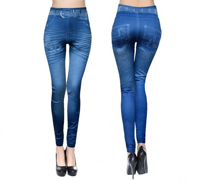 J0175 - Jeggins détail NOTE DE MUSIQUE - divers coloris -mode feminine