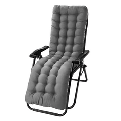 Chaise inclinable pliable avec coussin Zéro gravité Dossier inclinable