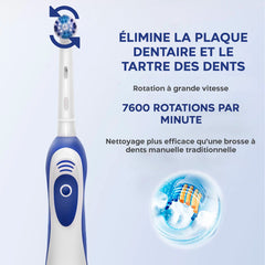 Brosse à dents électrique Oral-B ADVANCED Pro Expert à pile avec interchangeable
