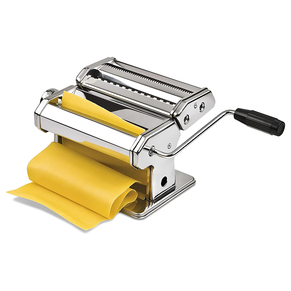 Machine à pâtes fraîches manuelle acier avec 7 réglages pour lasagnes fettuccine