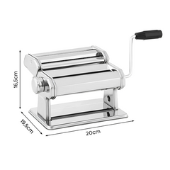 Machine à pâtes fraîches manuelle acier avec 7 réglages pour lasagnes fettuccine