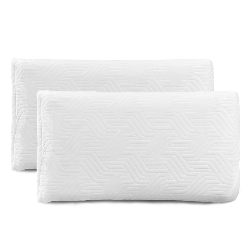 4 pièces Oreiller Cervical mémoire forme 11cm haleine fraîche aloe Vera