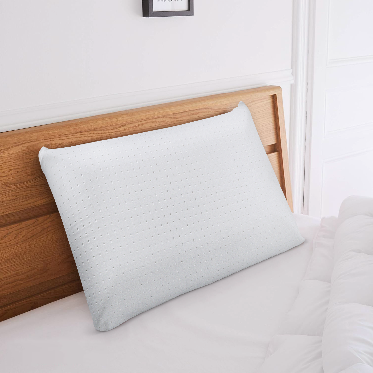 2 pièces Oreiller orthopédique  mémoire de forme épaisseur 15cm pour cervicales