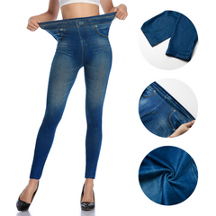 Ensemble de 3 Leggings Femme Effet Jeans GIADA