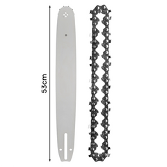Kit chaîne barre 18 pouces rechange pour tronçonneuse à batterie 450mm sans fil