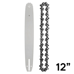 Kit chaîne barre rechange 12 pouces pour tronçonneuse à batterie 300mm sans fil