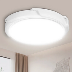 Plafonnier LED 200W 8000mAh IP54 avec Panneau Solaire 6V et Télécommande