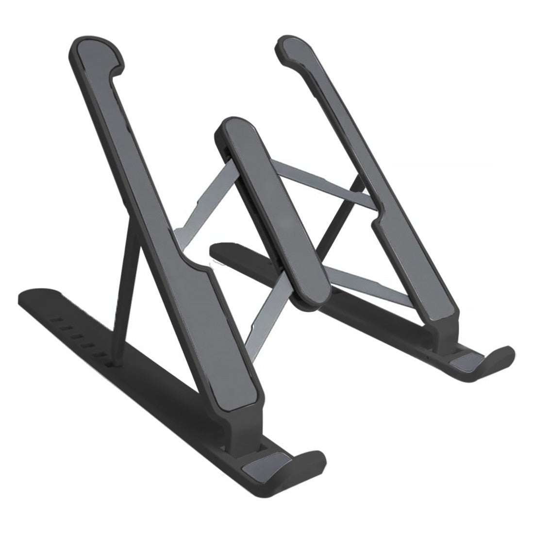 Support d'ordinateur portable pliable antidérapant inclinable à 6 niveaux