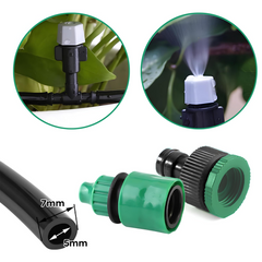 Kit de Système d'Irrigation Automatique Nébuliseur d'Eau Extérieur Câble de 10m