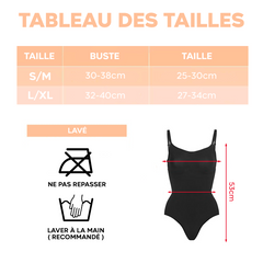 Pack 3 Bodys Femme 2 Noir 1 Blanc Contenant Débardeur à Bretelles Ajustables