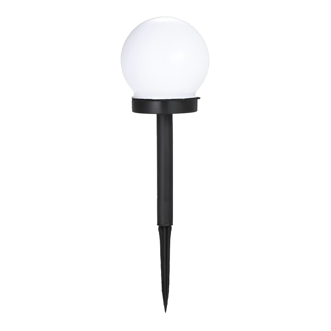 Lampe Sphérique Rechargeable Énergie Solaire 10cm Extérieurs Piquet pour Jardin