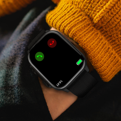 Smartwatch Ultra 49mm 4 Bracelets d'appels et d'applications iOS et Android 4en1